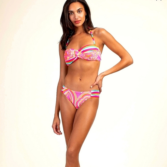 NWT Trina Turk 25th Anniversary Sunrise Bikini - Picture 2 of 13